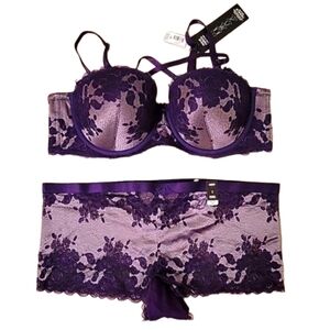 Purple Bra/Panty Set